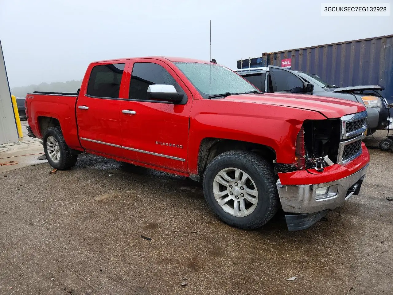 2014 CHEVROLET SILVERADO VIN 3GCUKSEC7EG132928 — фото 4