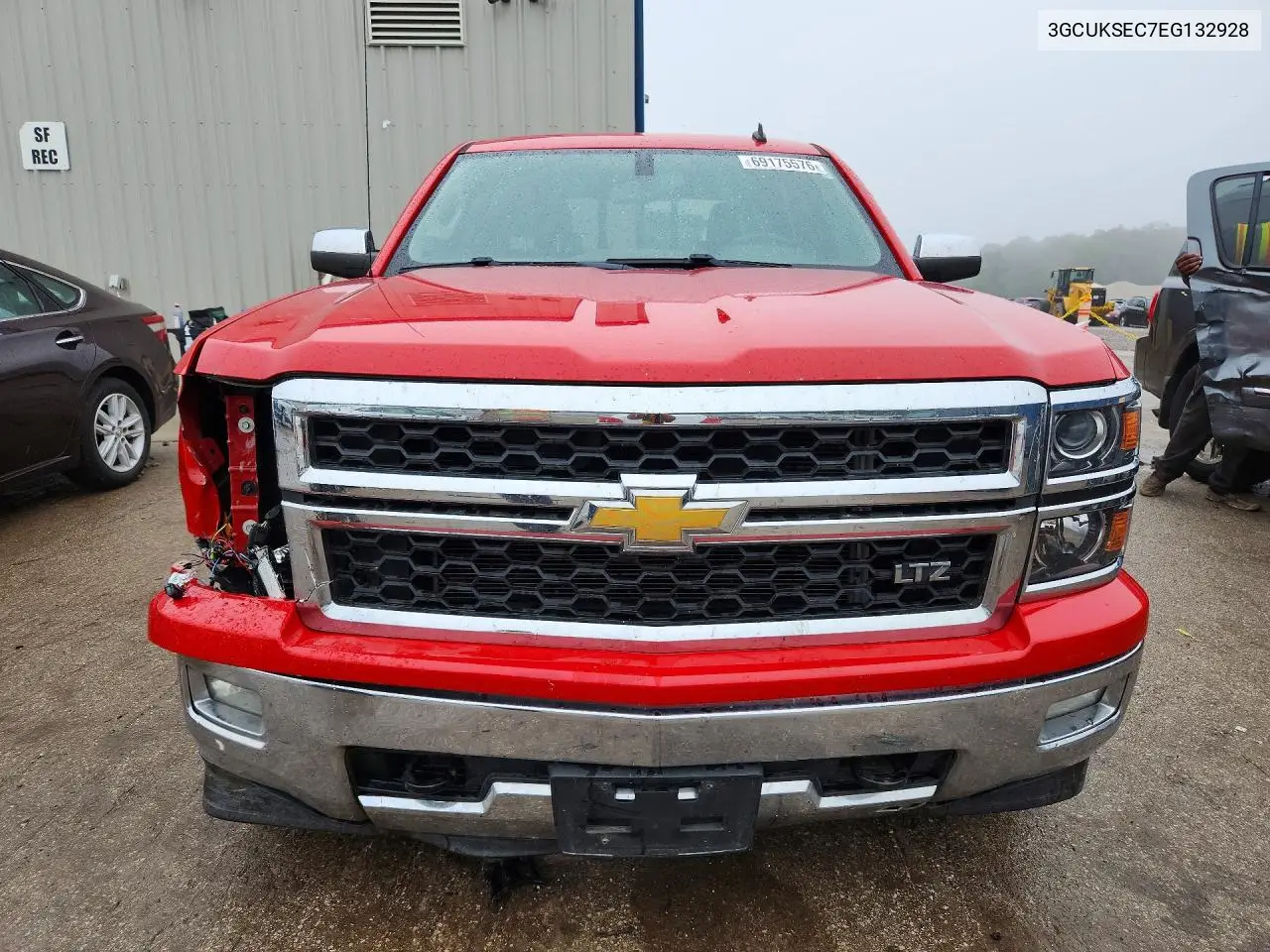 2014 CHEVROLET SILVERADO VIN 3GCUKSEC7EG132928 — фото 5