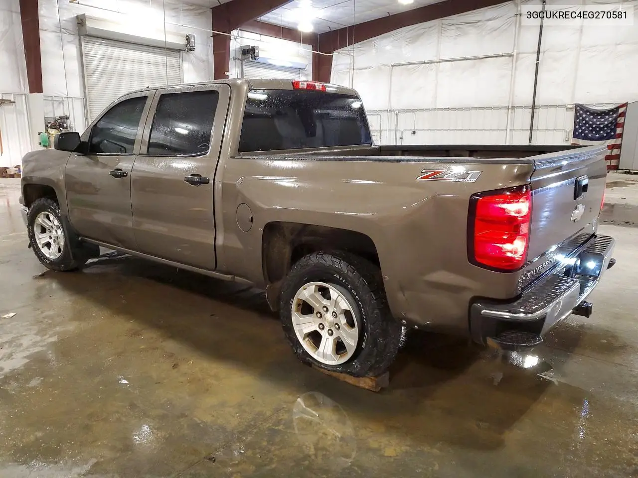 2014 CHEVROLET SILVERADO VIN 3GCUKREC4EG270581 — фото 2
