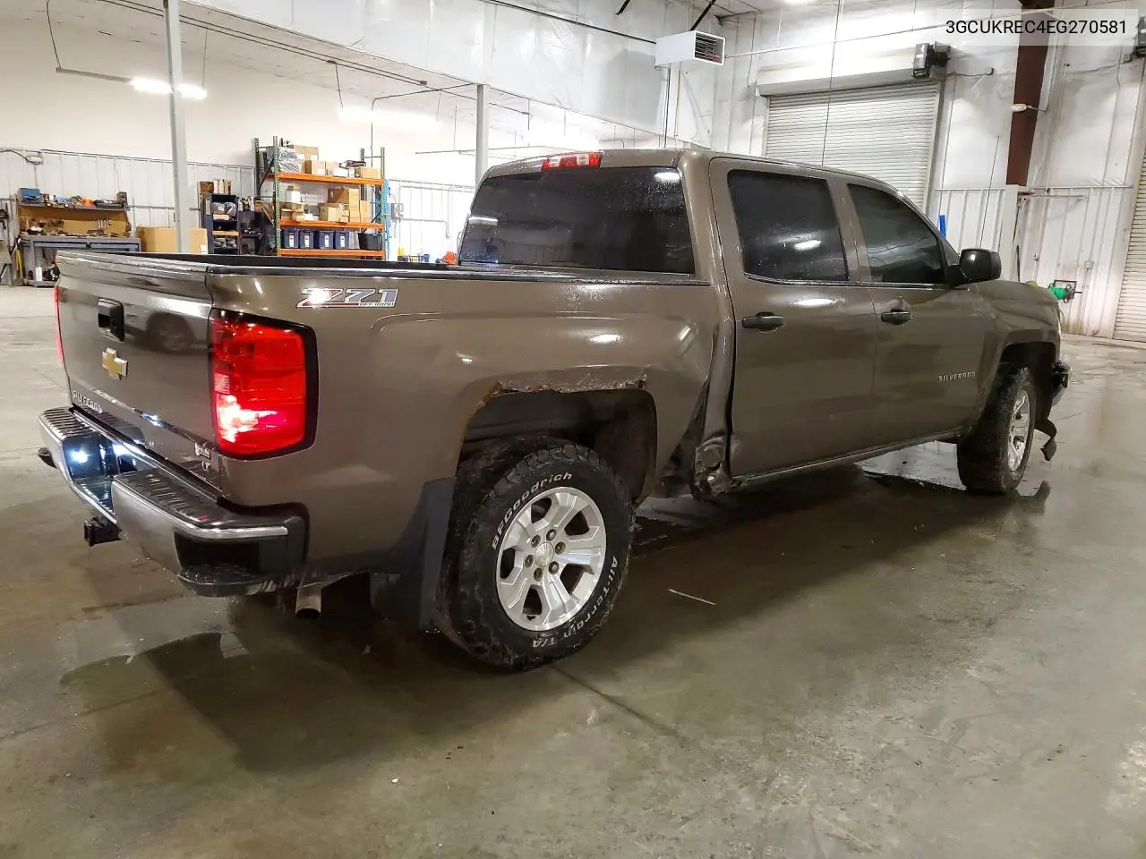 2014 CHEVROLET SILVERADO VIN 3GCUKREC4EG270581 — фото 3