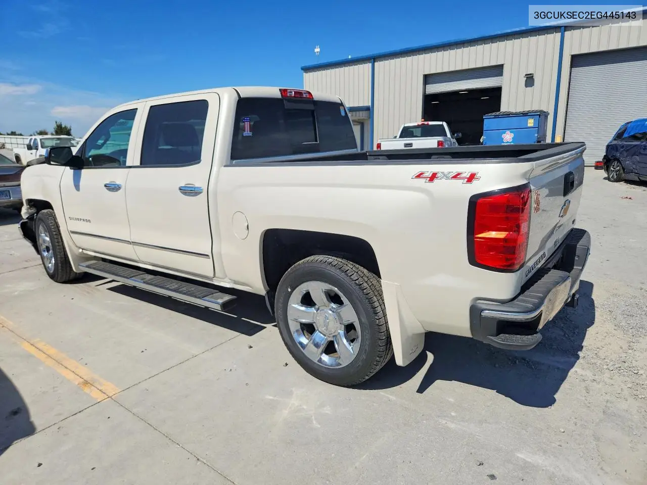 2014 CHEVROLET SILVERADO VIN 3GCUKSEC2EG445143 — фото 2