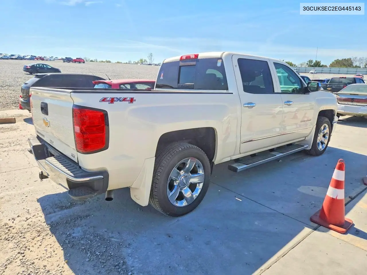 2014 CHEVROLET SILVERADO VIN 3GCUKSEC2EG445143 — фото 3