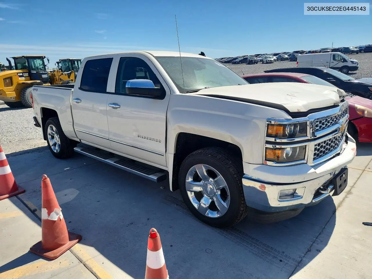 2014 CHEVROLET SILVERADO VIN 3GCUKSEC2EG445143 — фото 4