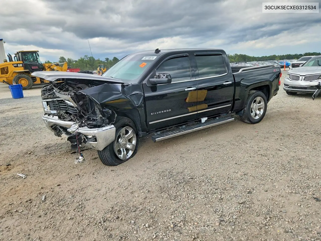 CHEVROLET SILVERADO 2014, VIN 3GCUKSECXEG312534