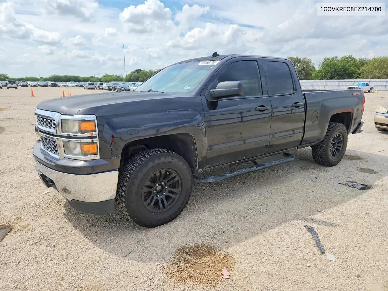 CHEVROLET SILVERADO 2014, VIN 1GCVKREC8EZ214700