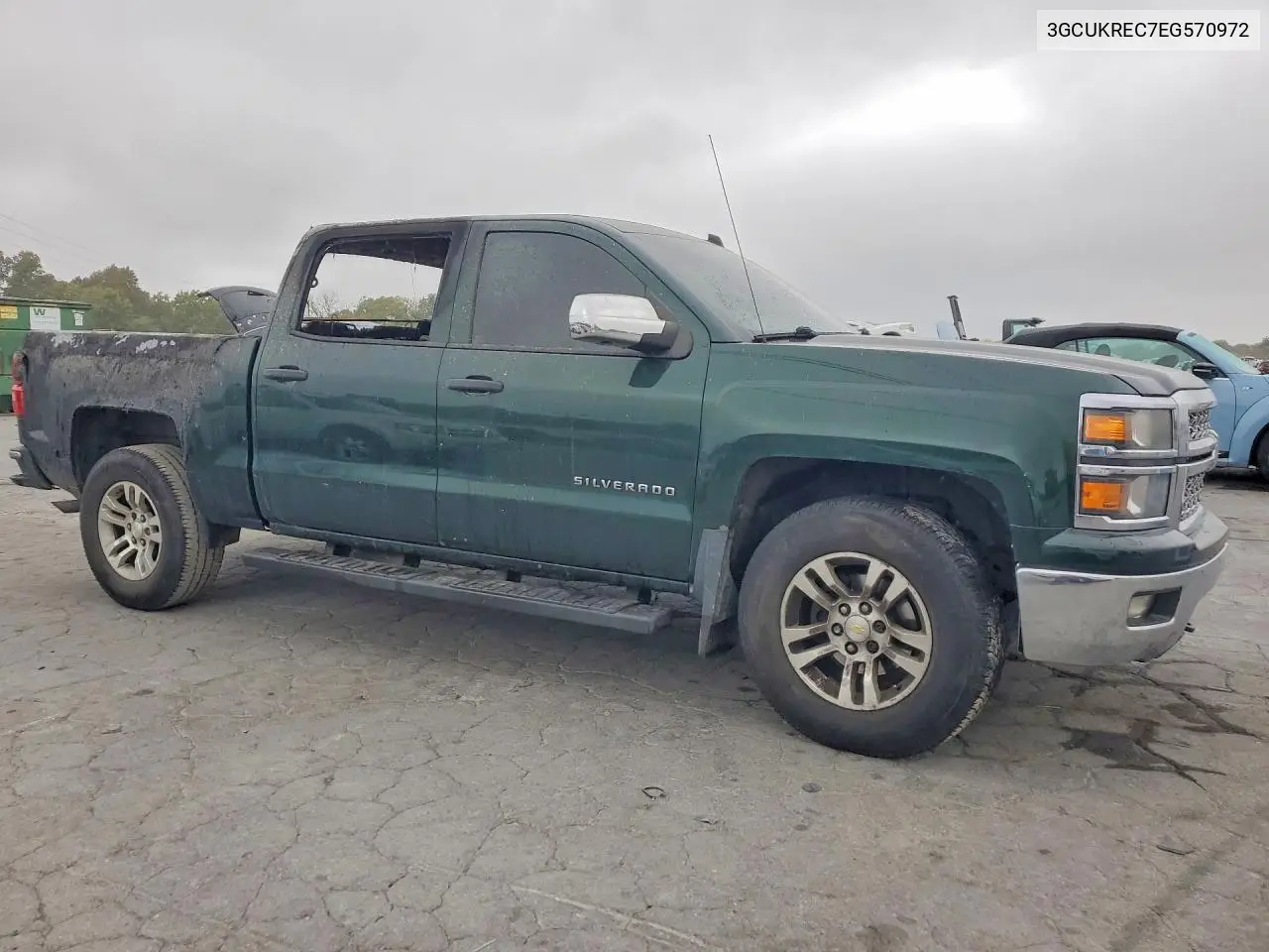 2014 CHEVROLET SILVERADO VIN 3GCUKREC7EG570972 — фото 4