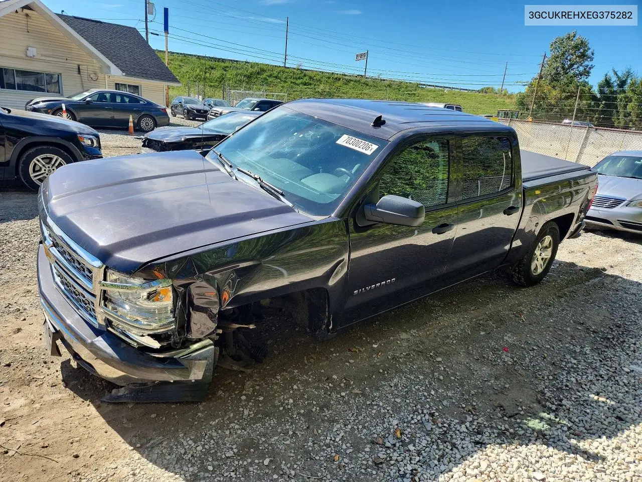CHEVROLET SILVERADO 2014, VIN 3GCUKREHXEG375282