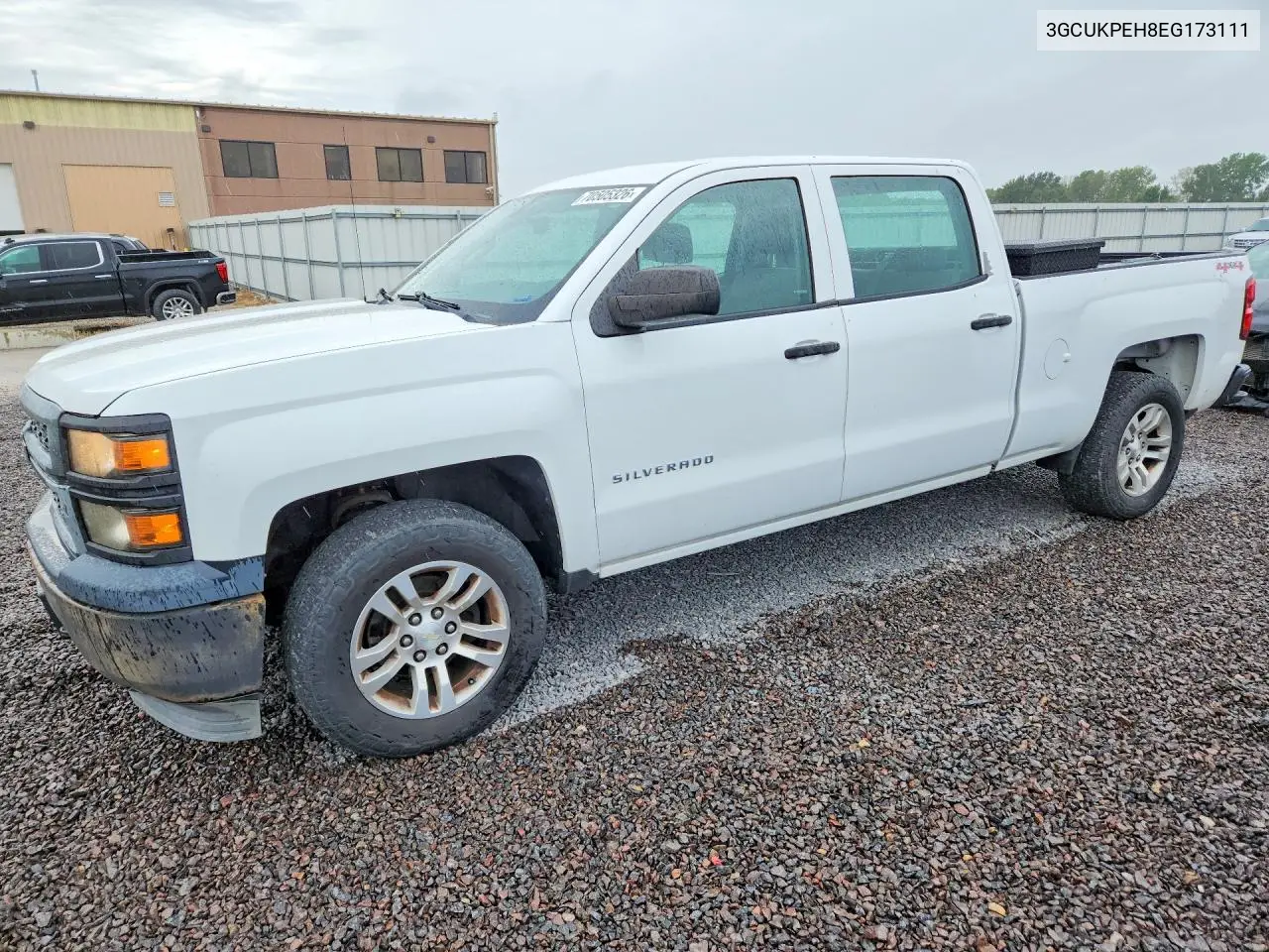 CHEVROLET SILVERADO 2014, VIN 3GCUKPEH8EG173111