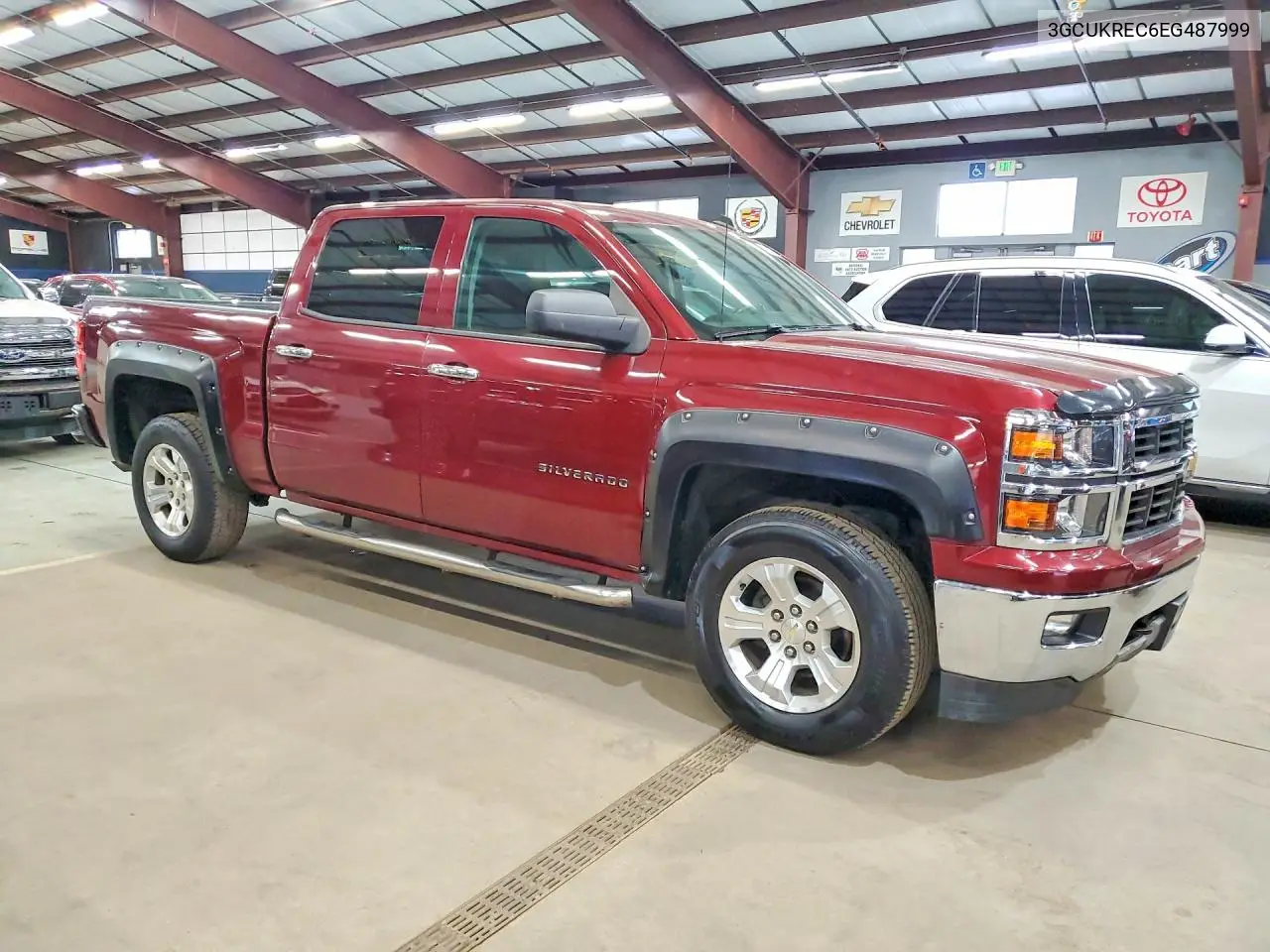 2014 CHEVROLET SILVERADO VIN 3GCUKREC6EG487999 — фото 4
