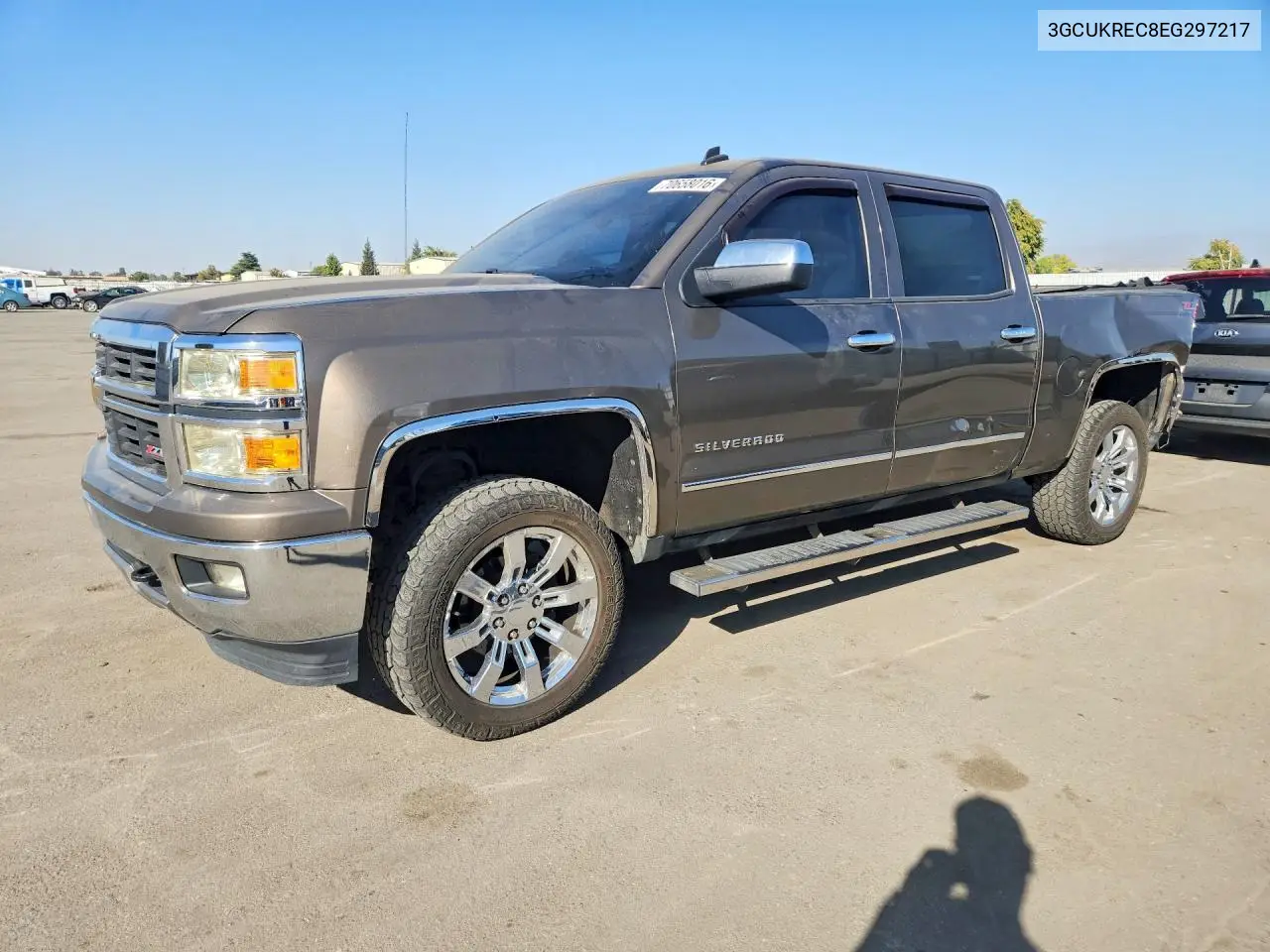 CHEVROLET SILVERADO 2014, VIN 3GCUKREC8EG297217