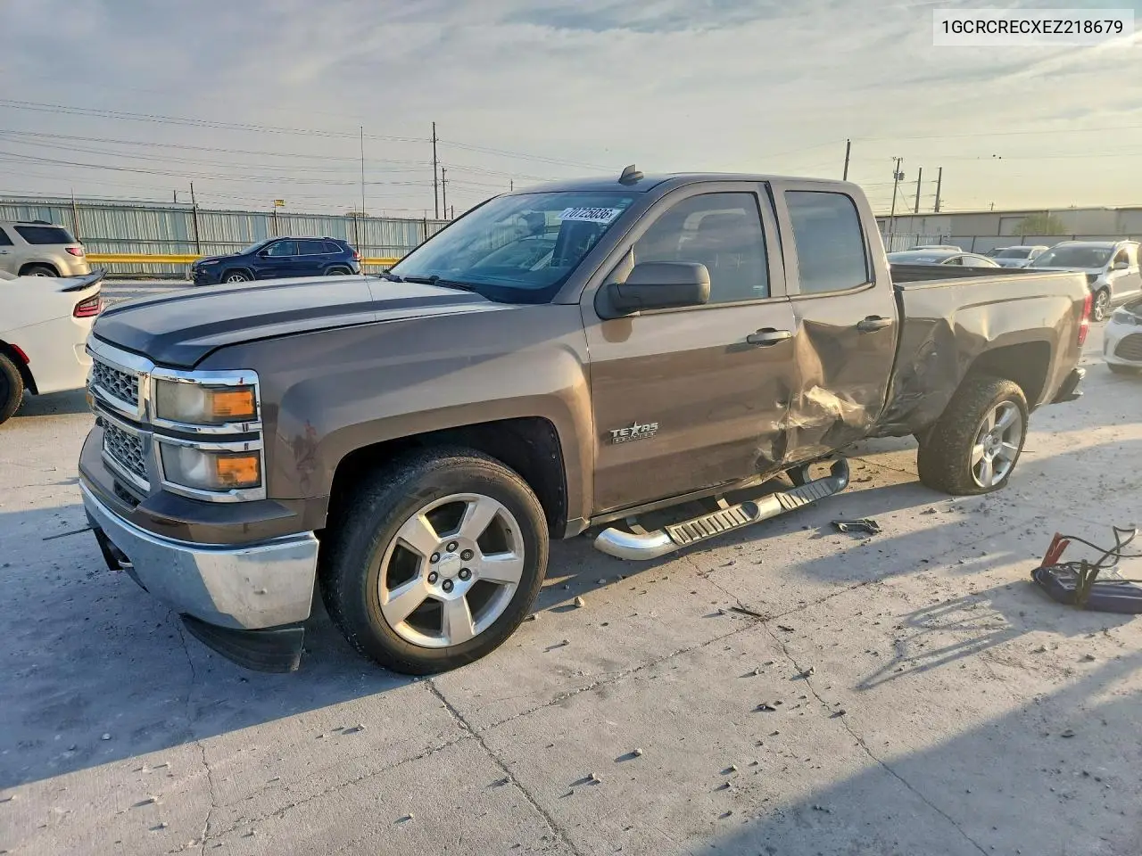 CHEVROLET SILVERADO 2014, VIN 1GCRCRECXEZ218679
