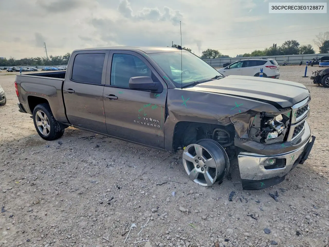 2014 CHEVROLET SILVERADO VIN 3GCPCREC3EG128877 — фото 4