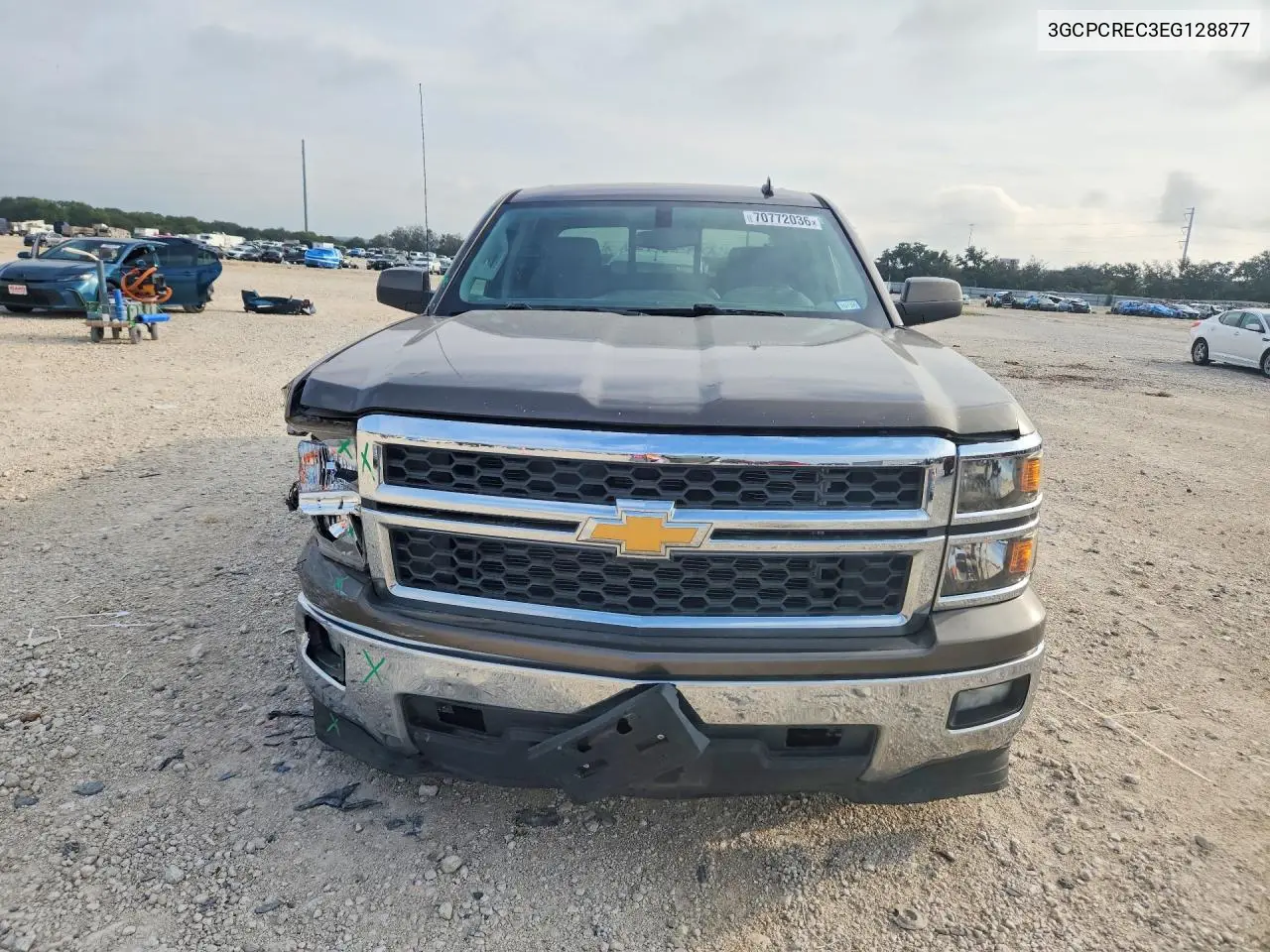 2014 CHEVROLET SILVERADO VIN 3GCPCREC3EG128877 — фото 5