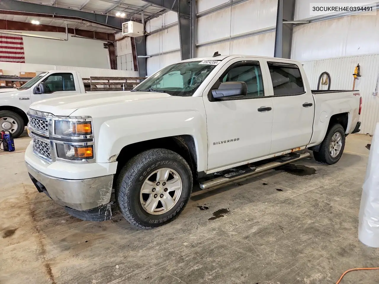 CHEVROLET SILVERADO 2014, VIN 3GCUKREH4EG394491