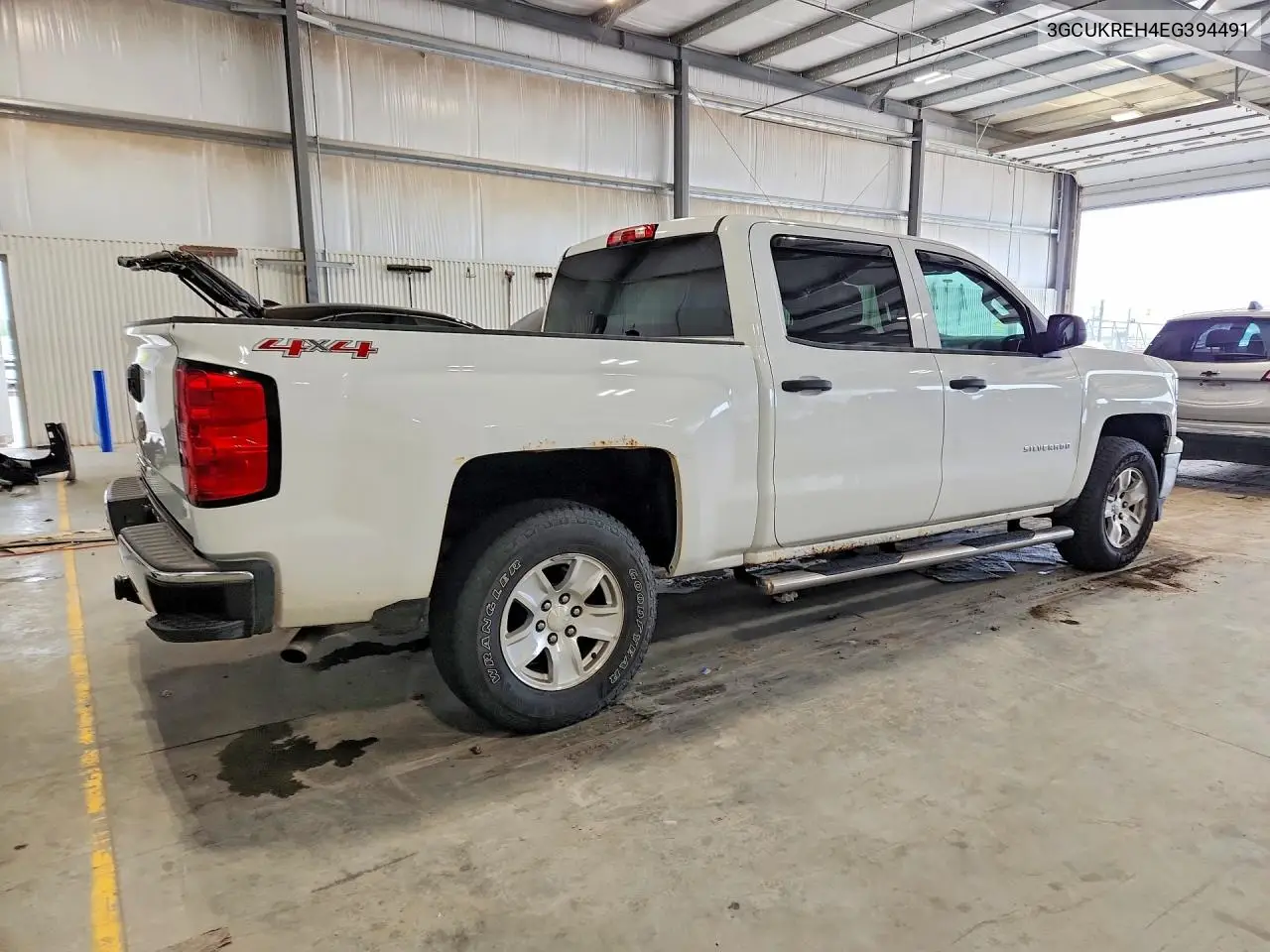 2014 CHEVROLET SILVERADO VIN 3GCUKREH4EG394491 — фото 3