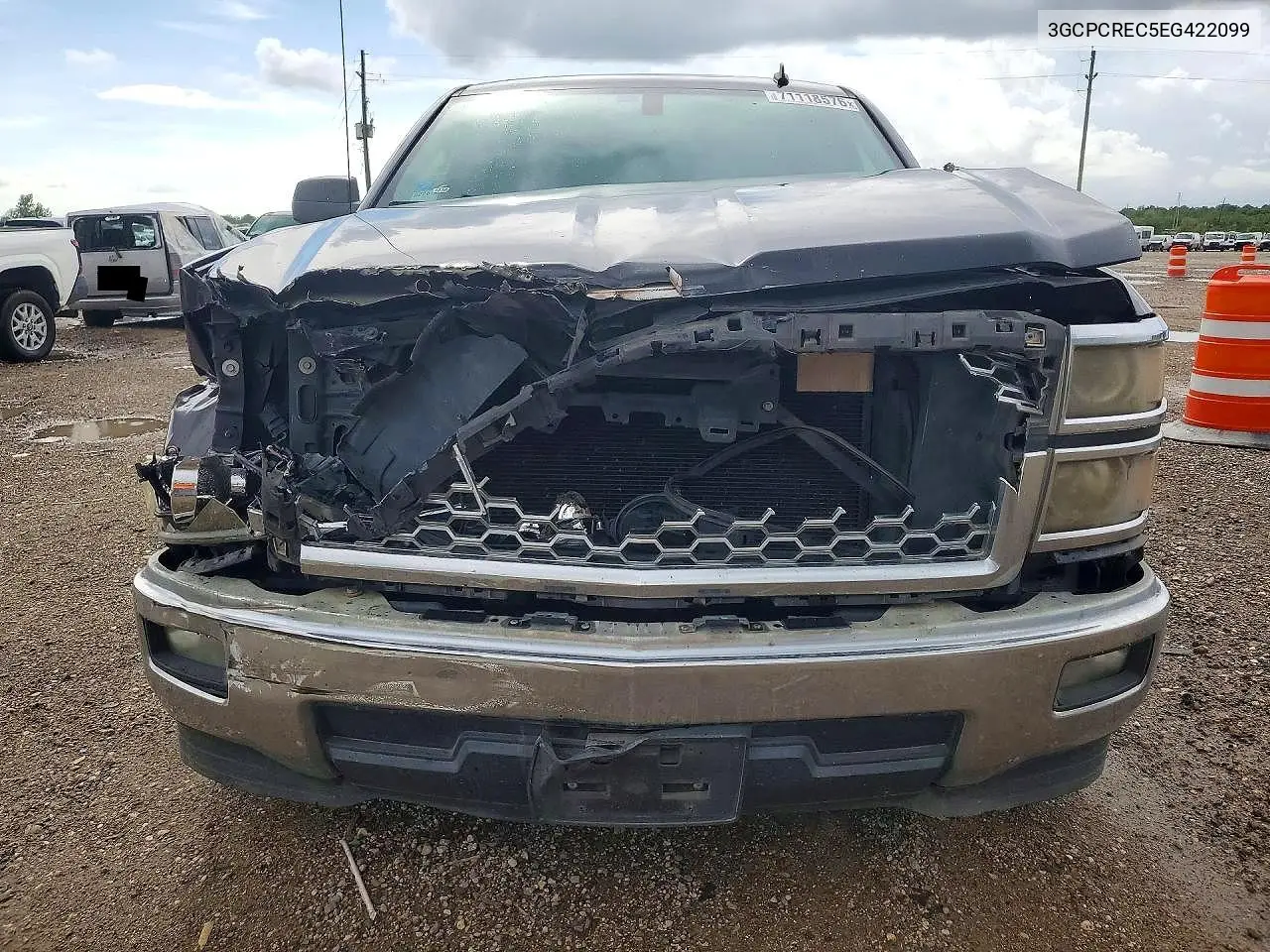 2014 CHEVROLET SILVERADO VIN 3GCPCREC5EG422099 — фото 5