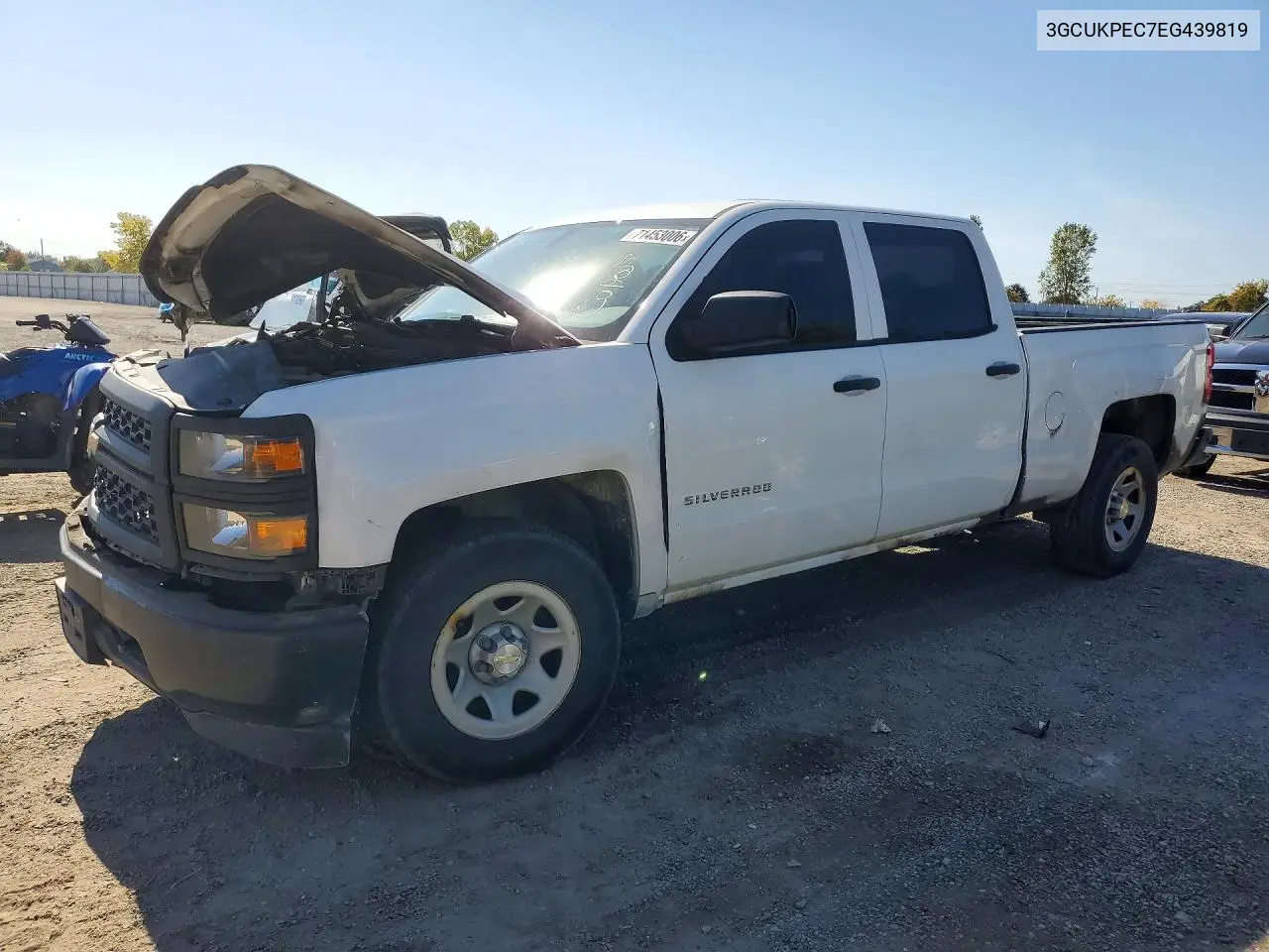 CHEVROLET SILVERADO 2014, VIN 3GCUKPEC7EG439819