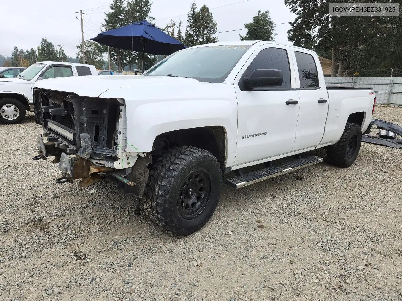 CHEVROLET SILVERADO 2014, VIN 1GCVKPEH3EZ331925