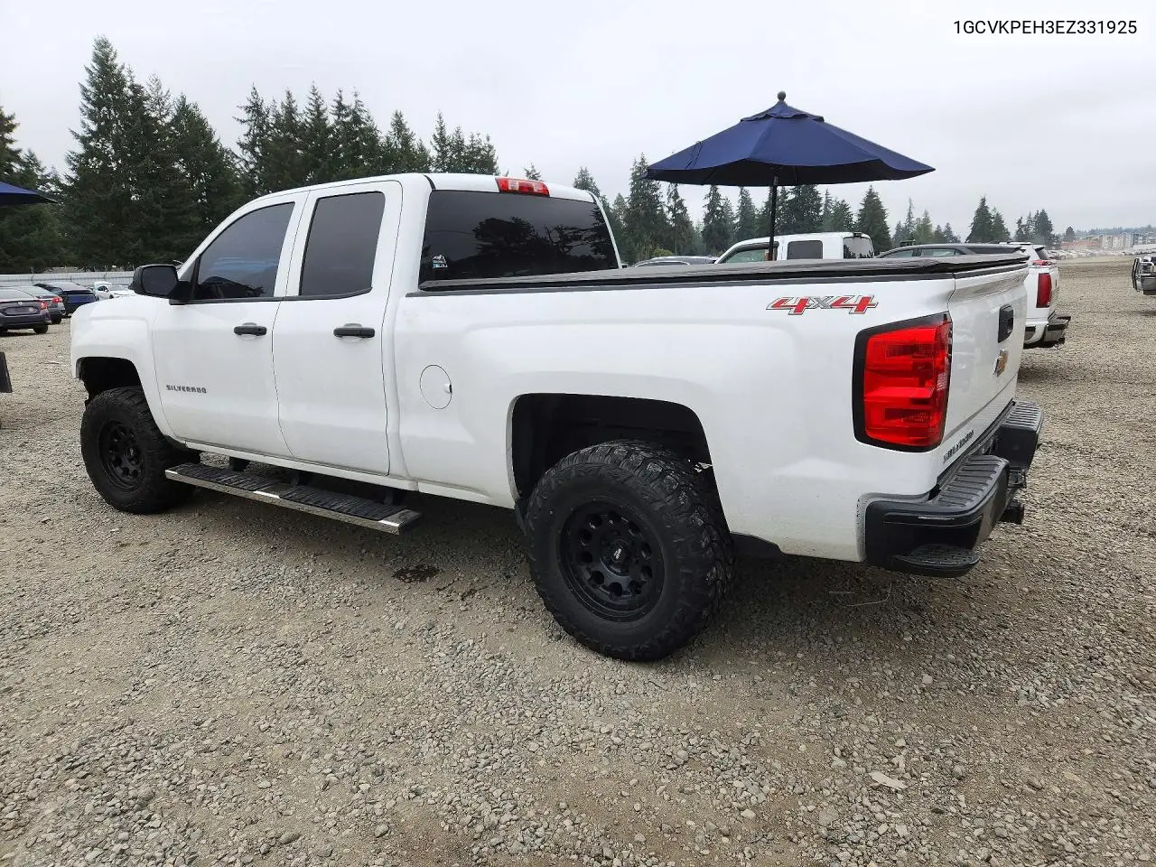 2014 CHEVROLET SILVERADO VIN 1GCVKPEH3EZ331925 — фото 2