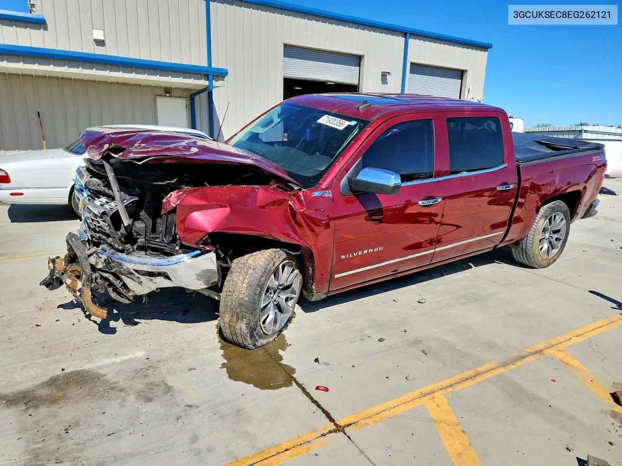 CHEVROLET SILVERADO 2014, VIN 3GCUKSEC8EG262121