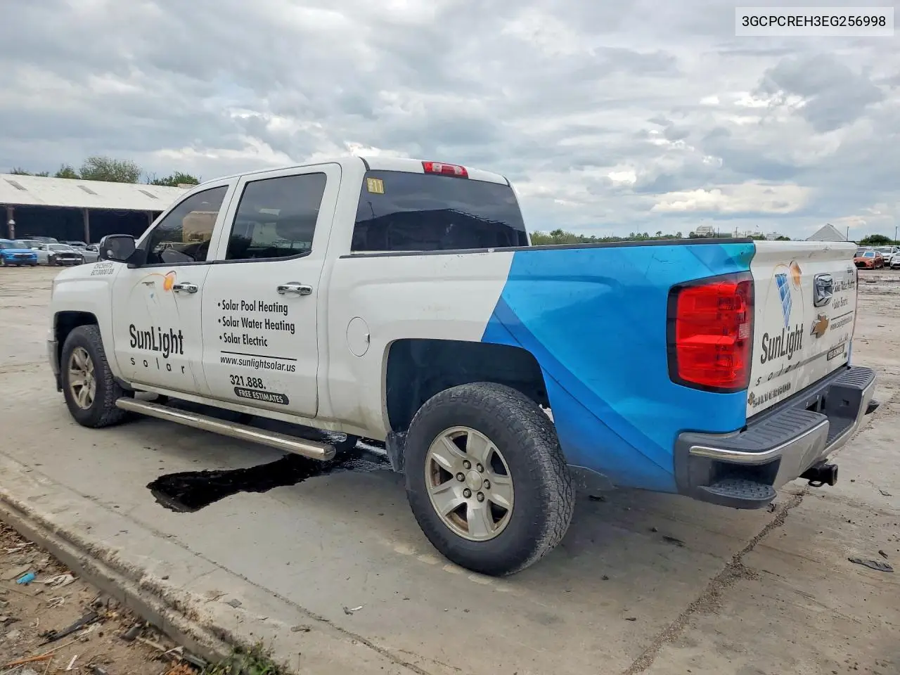 2014 CHEVROLET SILVERADO VIN 3GCPCREH3EG256998 — фото 2