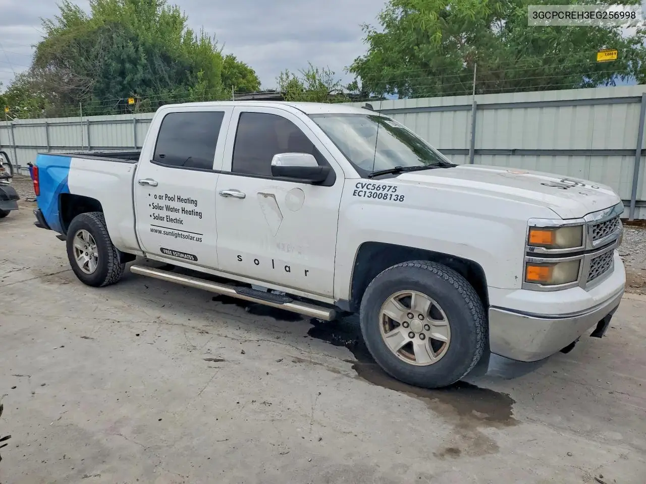 2014 CHEVROLET SILVERADO VIN 3GCPCREH3EG256998 — фото 4