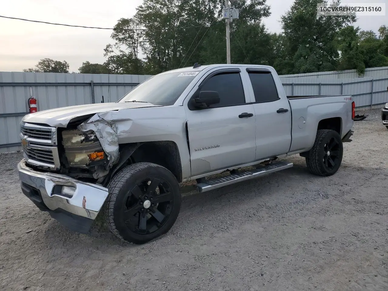 CHEVROLET SILVERADO 2014, VIN 1GCVKREH9EZ315160