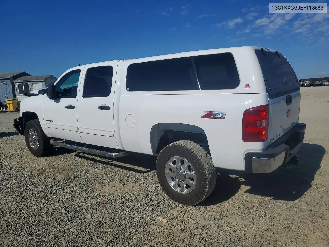 2014 CHEVROLET SILVERADO VIN 1GC1KXCG0EF118683 — фото 2