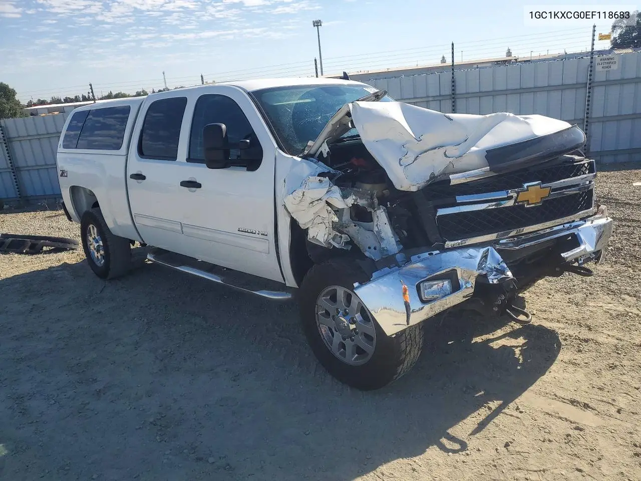 2014 CHEVROLET SILVERADO VIN 1GC1KXCG0EF118683 — фото 4