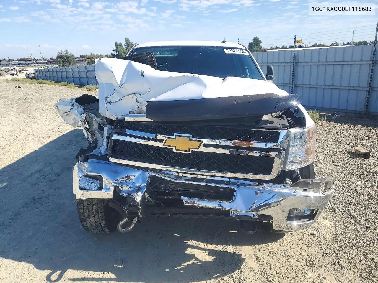 2014 CHEVROLET SILVERADO VIN 1GC1KXCG0EF118683 — фото 5