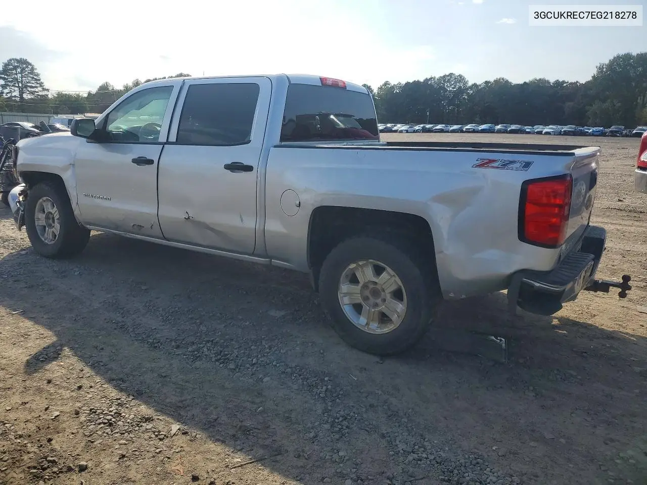 2014 CHEVROLET SILVERADO VIN 3GCUKREC7EG218278 — фото 2