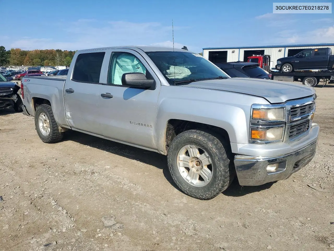 2014 CHEVROLET SILVERADO VIN 3GCUKREC7EG218278 — фото 4