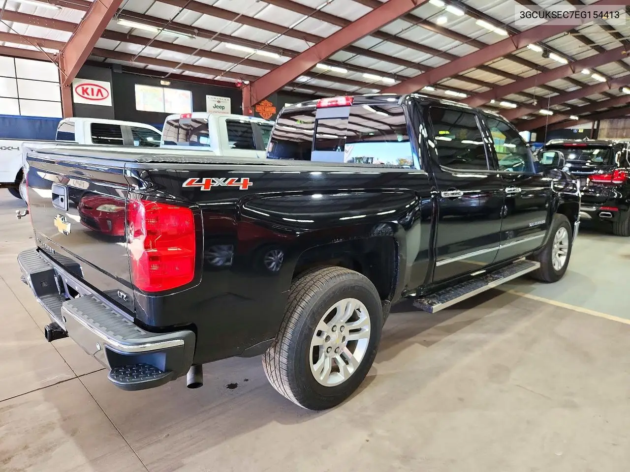 2014 CHEVROLET SILVERADO VIN 3GCUKSEC7EG154413 — фото 3