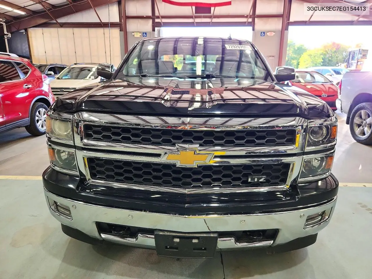 2014 CHEVROLET SILVERADO VIN 3GCUKSEC7EG154413 — фото 5