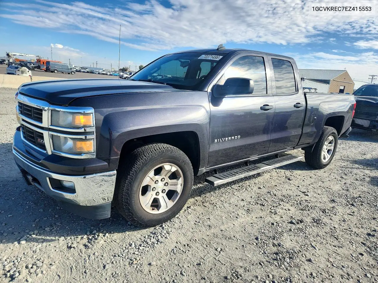 CHEVROLET SILVERADO 2014, VIN 1GCVKREC7EZ415553