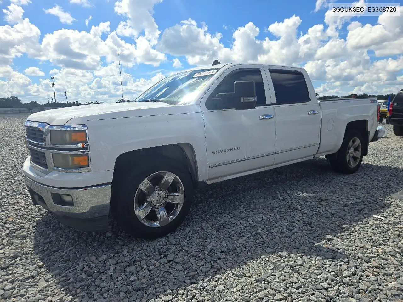 CHEVROLET SILVERADO 2014, VIN 3GCUKSEC1EG368720