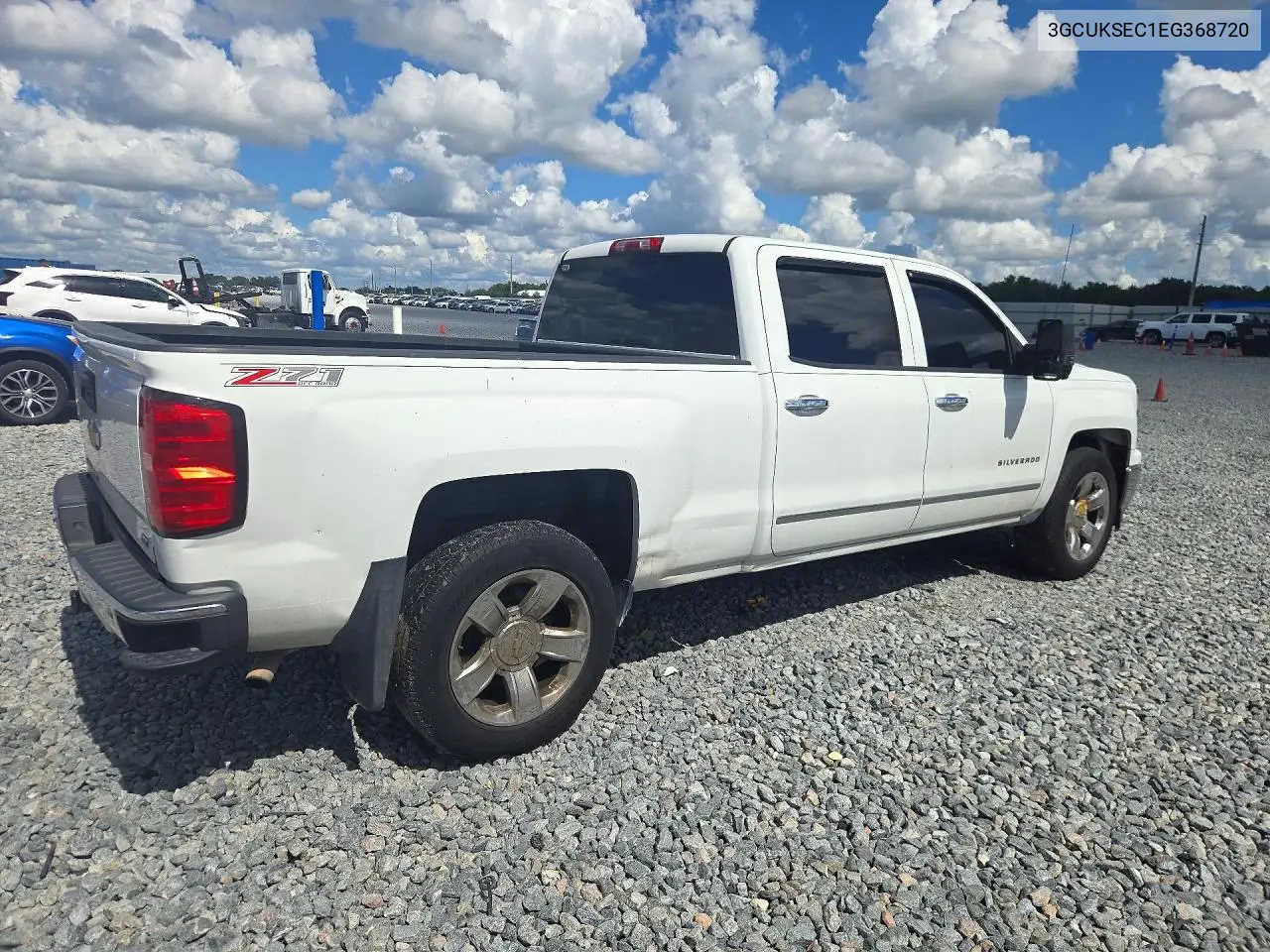 2014 CHEVROLET SILVERADO VIN 3GCUKSEC1EG368720 — фото 3