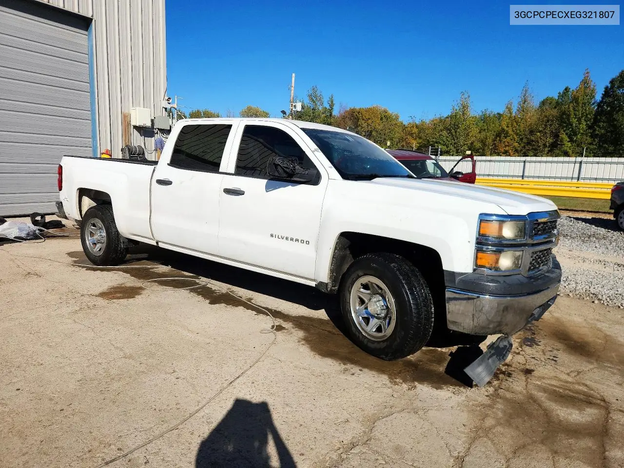 2014 CHEVROLET SILVERADO VIN 3GCPCPECXEG321807 — фото 4