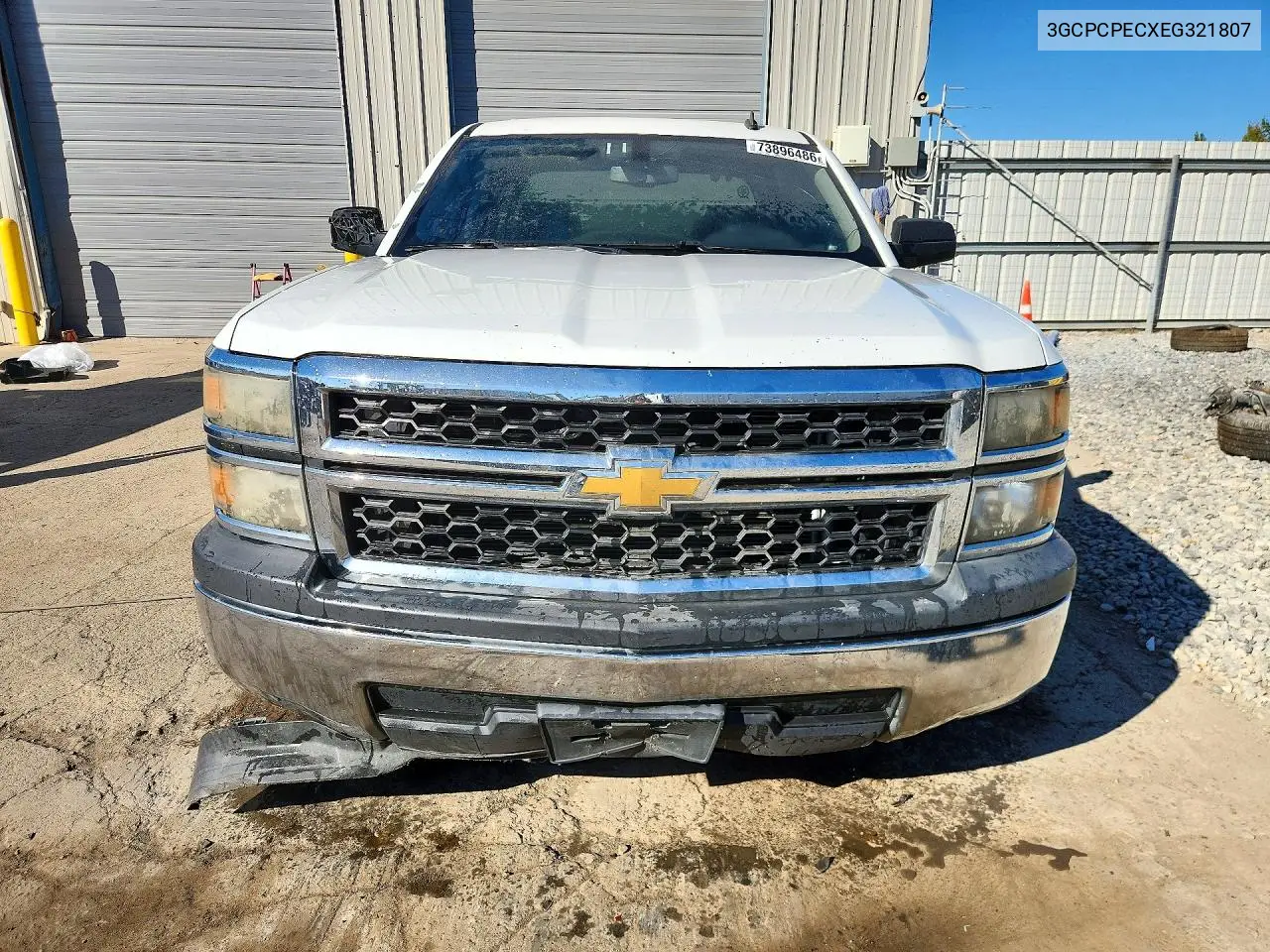 2014 CHEVROLET SILVERADO VIN 3GCPCPECXEG321807 — фото 5