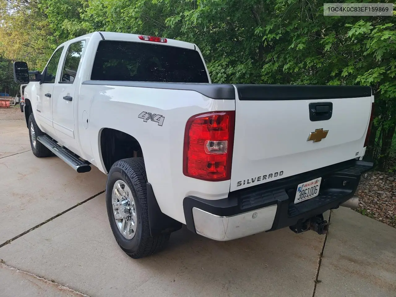 2014 CHEVROLET SILVERADO VIN 1GC4K0C83EF159869 — фото 3