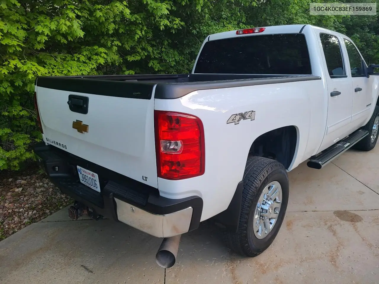 2014 CHEVROLET SILVERADO VIN 1GC4K0C83EF159869 — фото 4