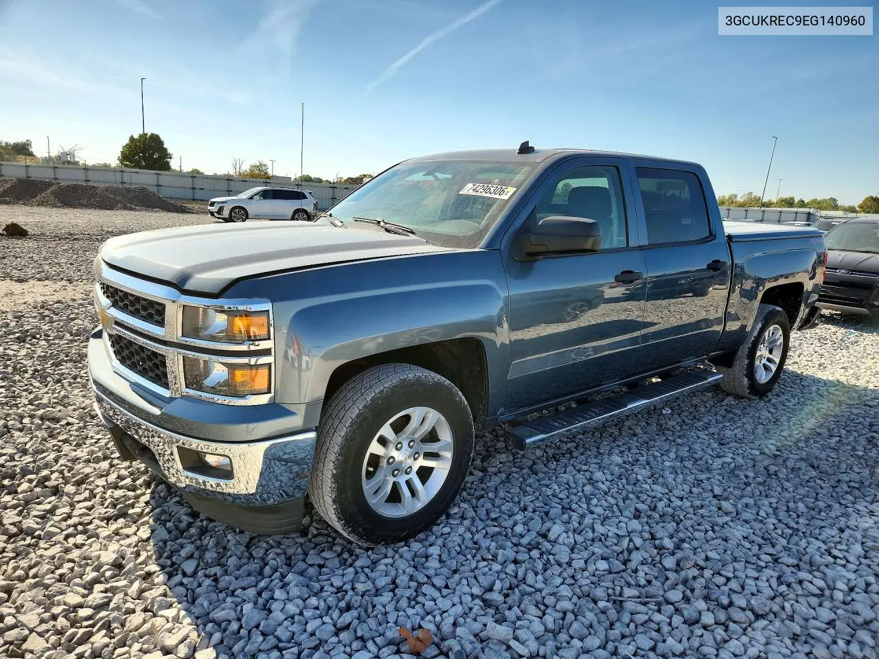 CHEVROLET SILVERADO 2014, VIN 3GCUKREC9EG140960