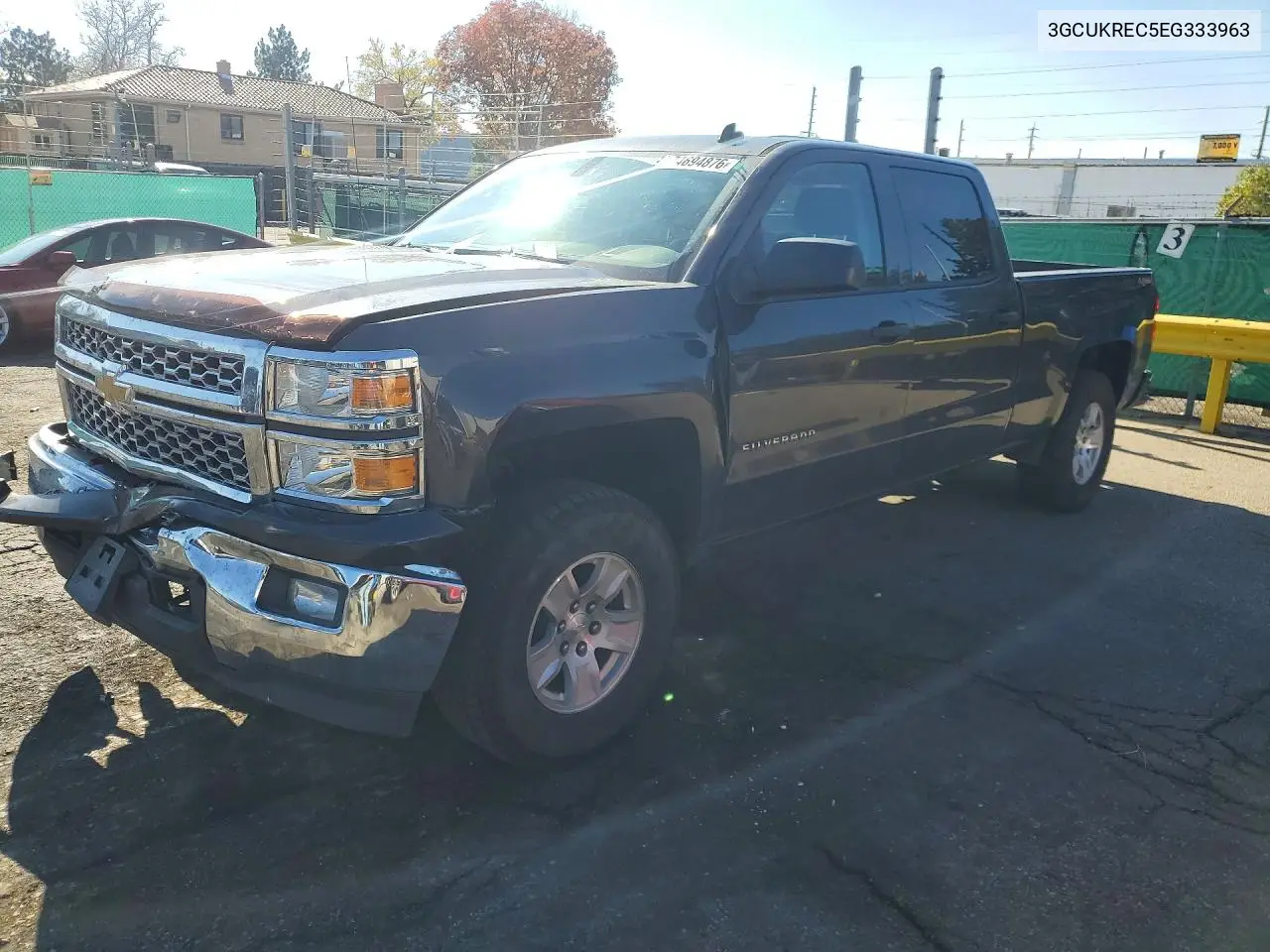 CHEVROLET SILVERADO 2014, VIN 3GCUKREC5EG333963