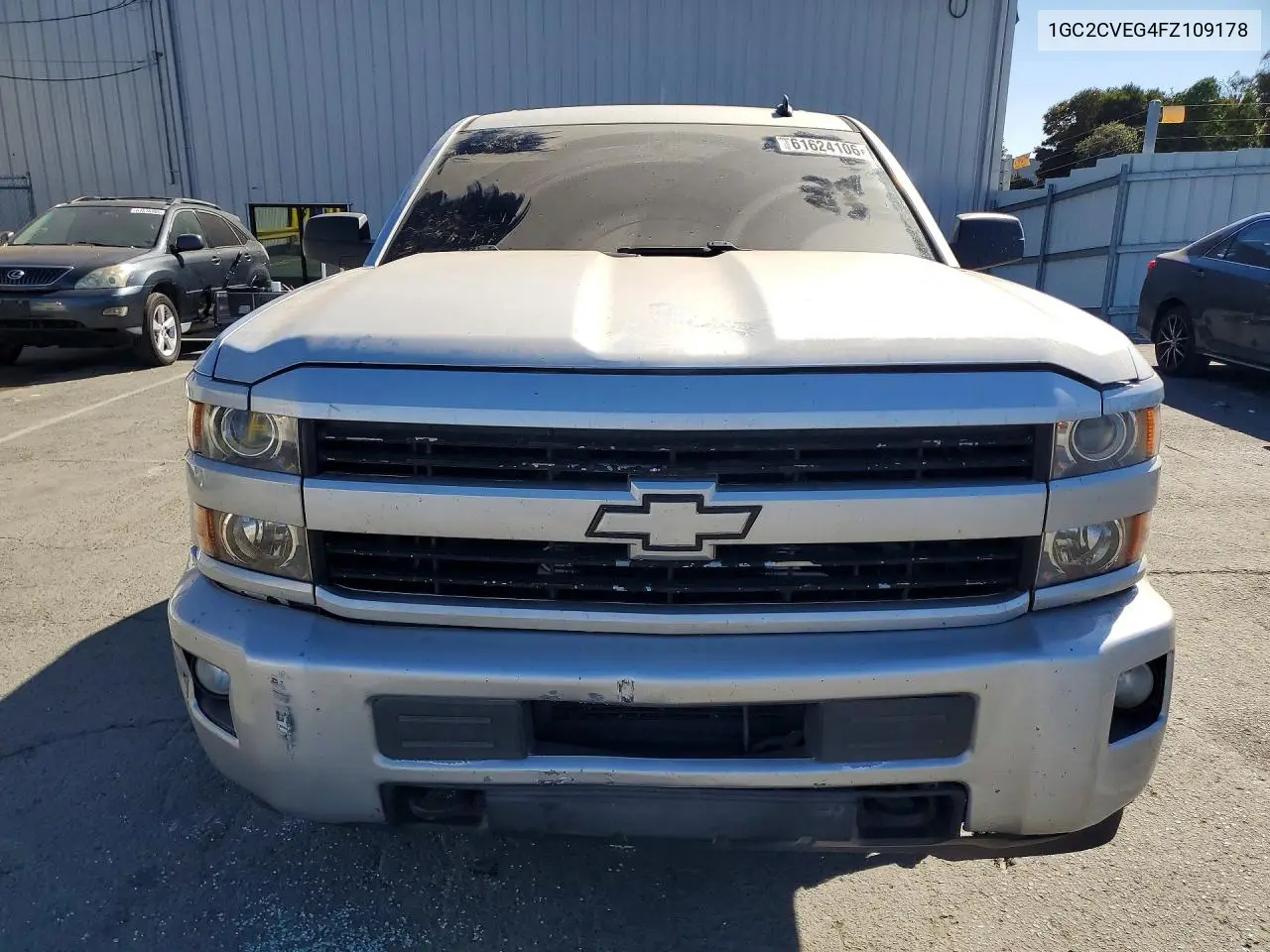 2015 CHEVROLET SILVERADO VIN 1GC2CVEG4FZ109178 — фото 5