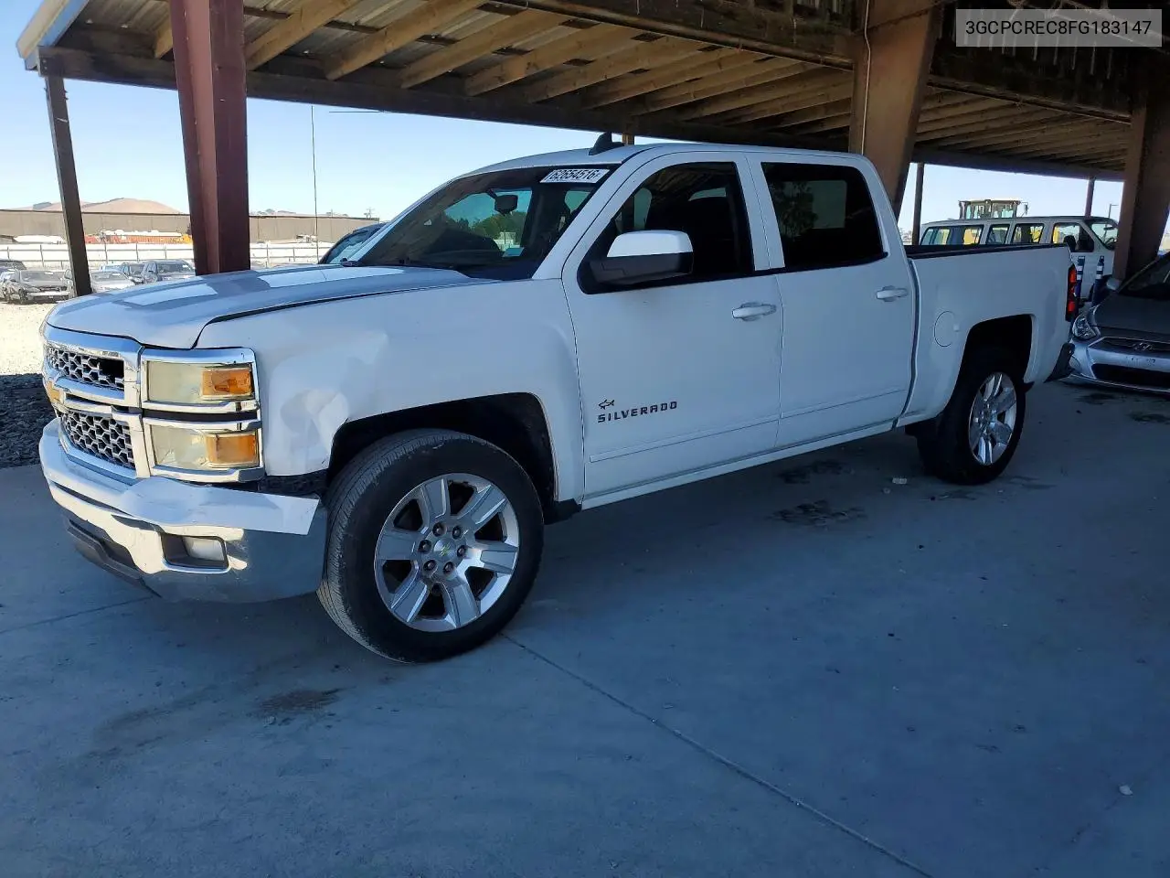 CHEVROLET SILVERADO 2015, VIN 3GCPCREC8FG183147