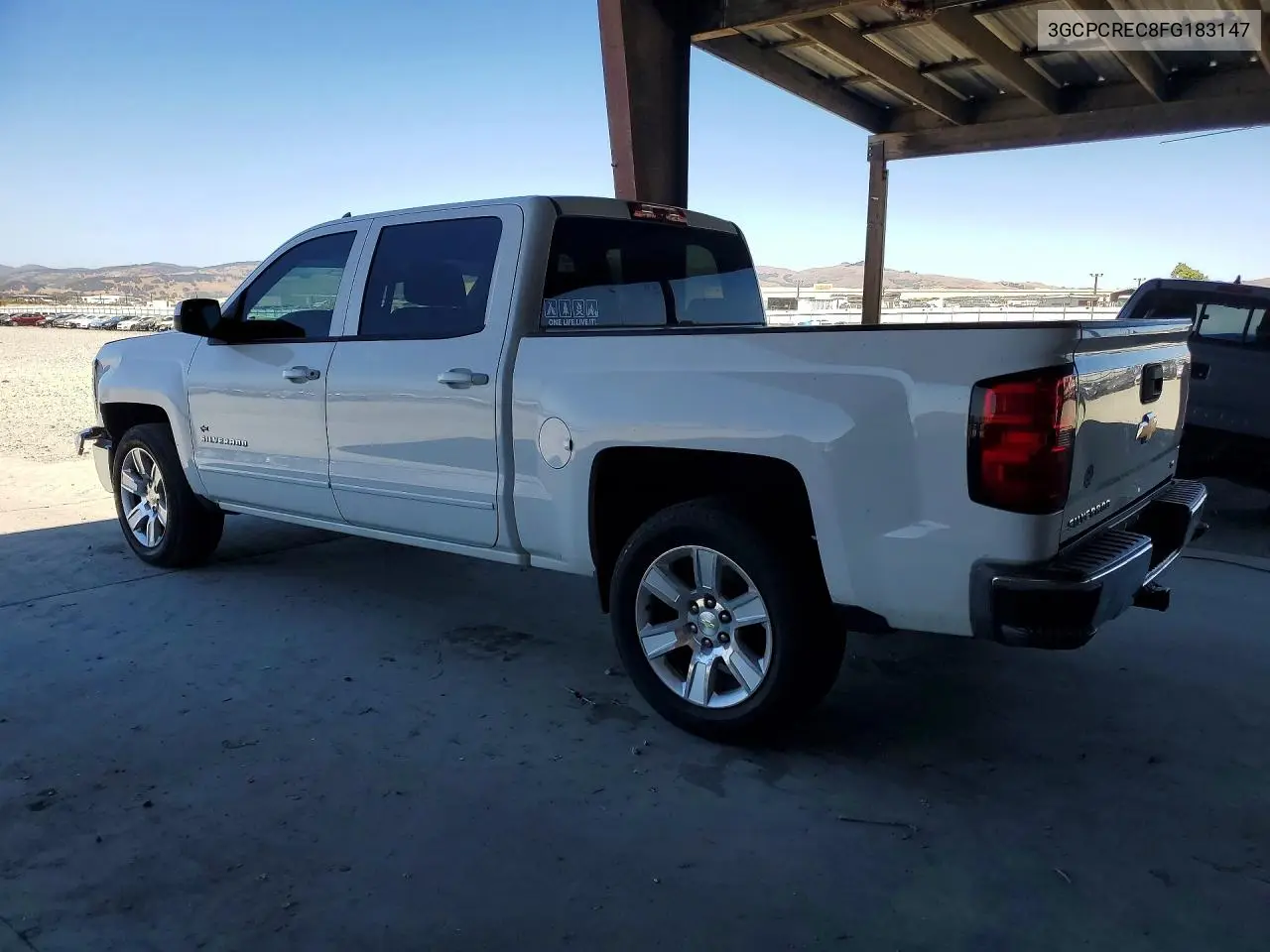 2015 CHEVROLET SILVERADO VIN 3GCPCREC8FG183147 — фото 2