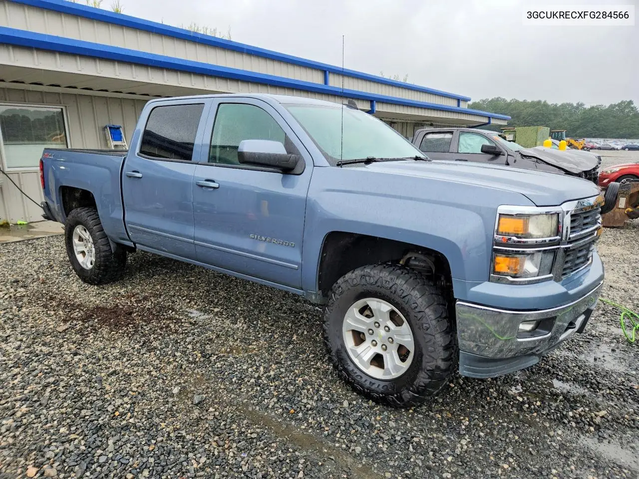 2015 CHEVROLET SILVERADO VIN 3GCUKRECXFG284566 — фото 4