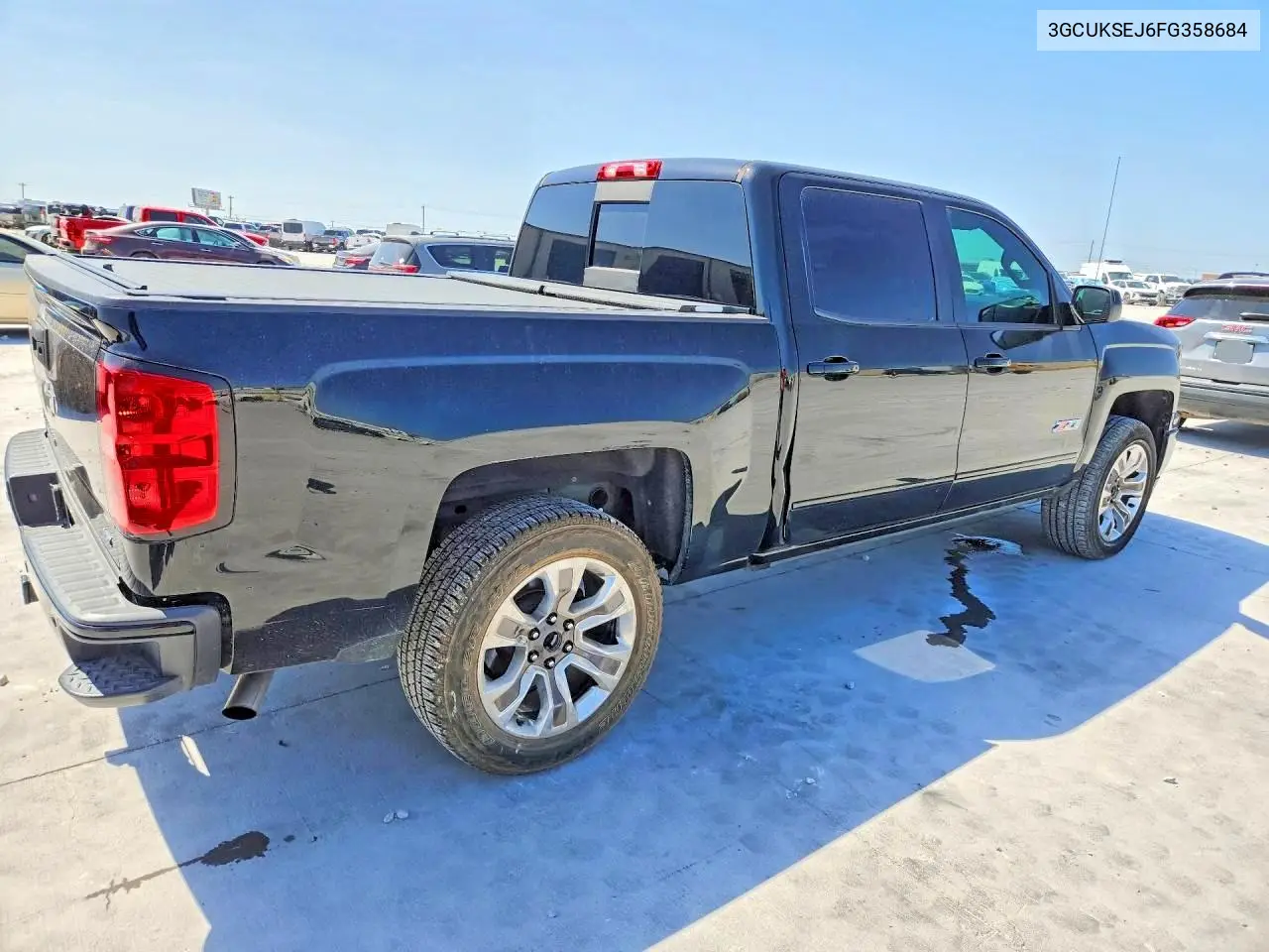 2015 CHEVROLET SILVERADO VIN 3GCUKSEJ6FG358684 — фото 3