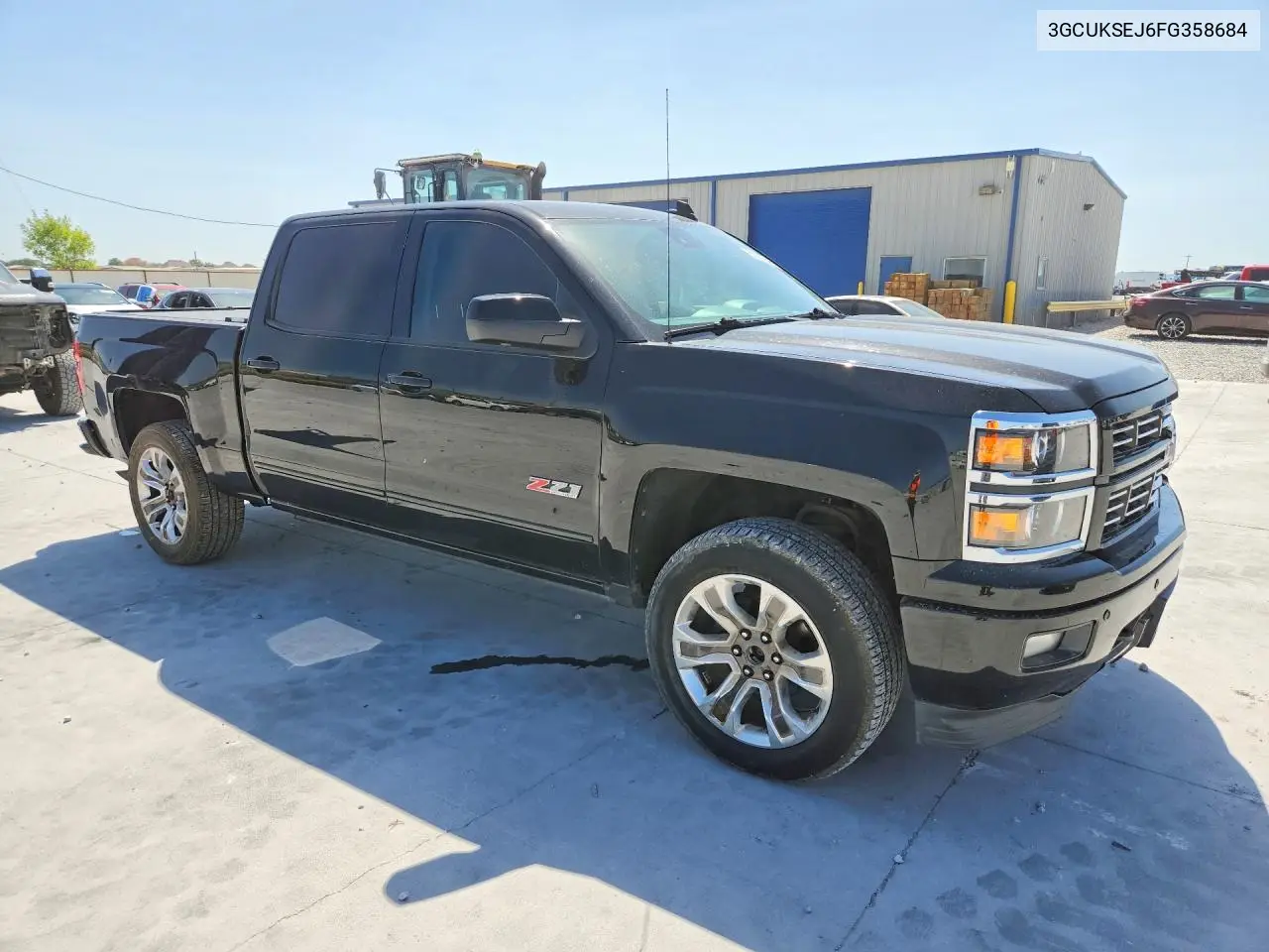 2015 CHEVROLET SILVERADO VIN 3GCUKSEJ6FG358684 — фото 4