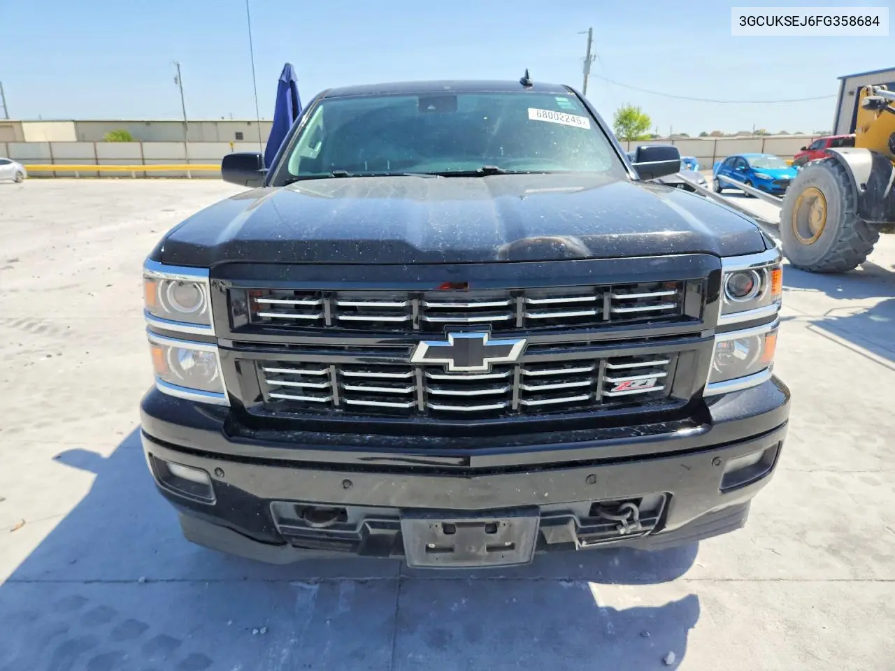 2015 CHEVROLET SILVERADO VIN 3GCUKSEJ6FG358684 — фото 5